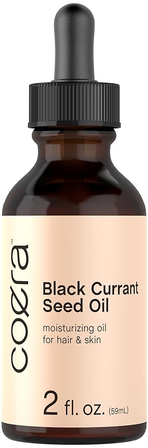 Coera Black Currant Seed Oil | 2 fl oz | Moisturizing Oil for Hair and Skin | Free of Parabens, SLS, & Fragrances