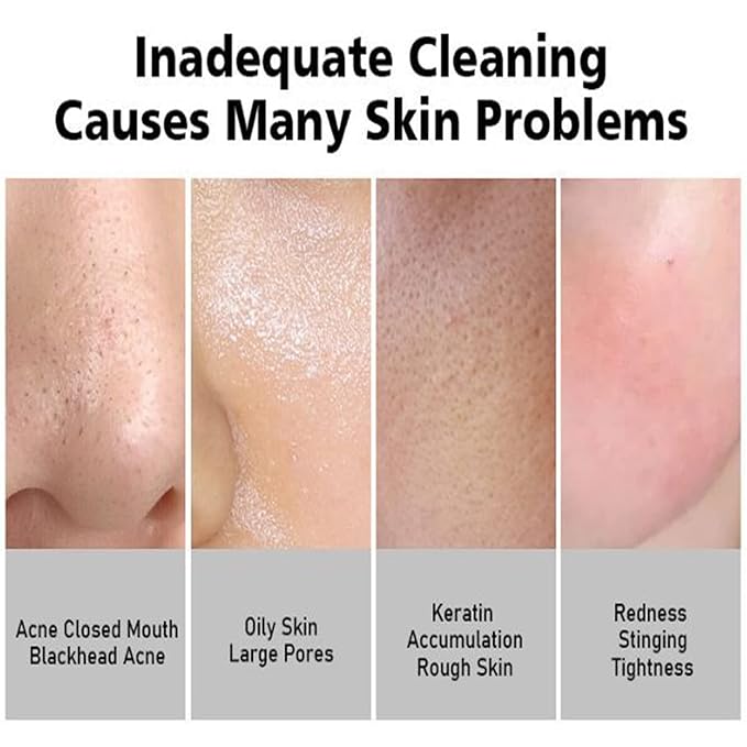 AICHUN BEAUTY Ice Cream Facial Wash Off Mud Mask Oil-Control Deep Cleaning Moisturizing Exfoliation Blackhead Skin Care 100g 3.38FL. OZ (GRAPE&COCONUT)