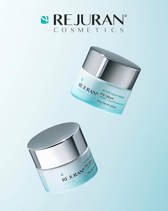 REJURAN® Advanced Active Night Repair Eye Cream, c-PDRN® - Anti-Aging, Firming, Moisturizing Eye Cream, Clinically Developed (0.52 oz)