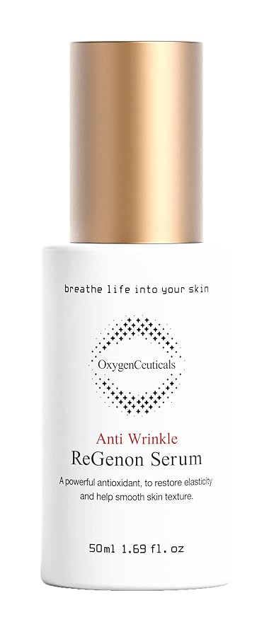 ReGenon Serum – Antioxidant Serum with 20,000ppm Idebenone & Amino Acid 17 Complex, Anti-Aging Treatment (50ml)