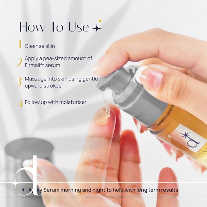 Distinction Firmalift Firming Face & Eye Serum – Anti Aging Serum Lotion Cream and Moisturizer | Helps Reduce the Appearance of Fine Lines and Wrinkles, Soothes (1 Fl Oz)