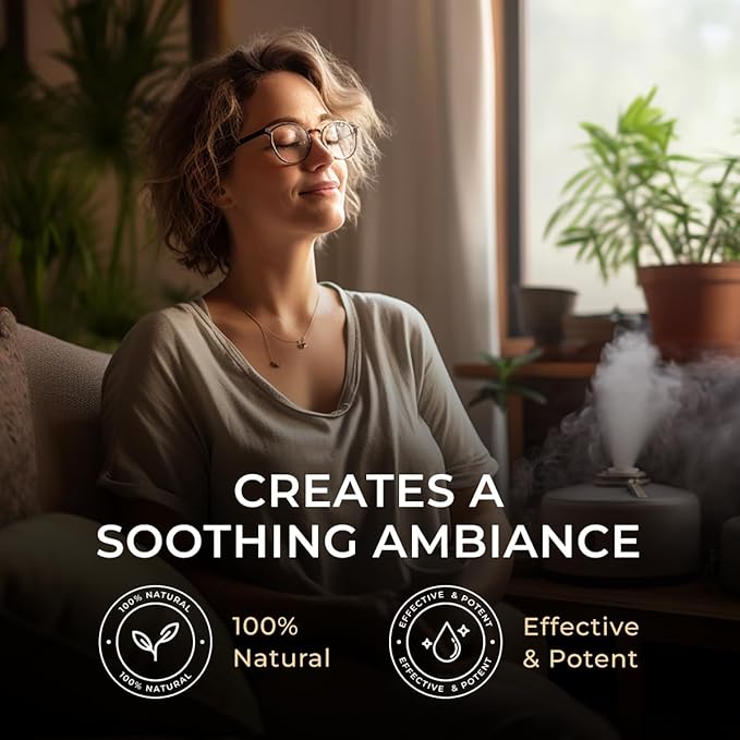 Gya Labs Lavender Essential Oil for Diffuser - 0.34 Fl Oz - 100% Pure Natural Lavender Oil for Skin, Hair, Massage, Aromatherapy & Candle Making Scent