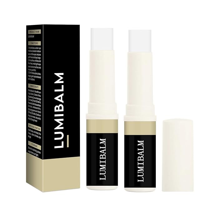 2PCS Lumibalm Stick For Under Eye Bags,Lumibalm Eye Serum Stick,For Eye Bags,For Puffiness and Bags Reduces Fine Lines