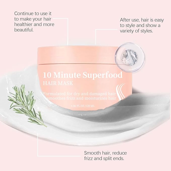 Hair Mask Hair Treatment for Dry Damaged Hair,Deep Repair Damage Hair Root Hair Treatment Mask,Natural Deep Conditioner Hydrating Hair Masks