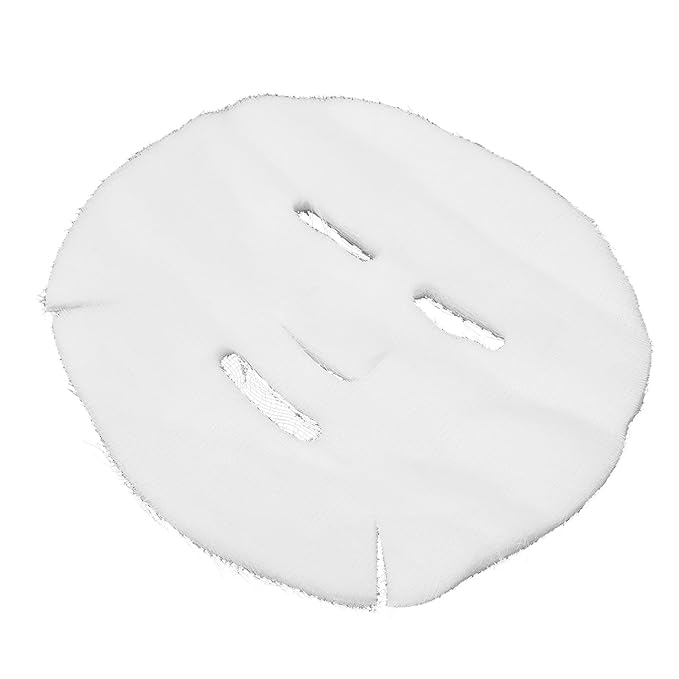 Yosoo Gauze Masks Facials, 50PCS Gauze Facial Mask Strong Permeability Mask Water Absorption Disposable DIY Face Mask Sheets DIY Cosmetic Face Spa Skin Care Skin Fiber Paper Facial Paper Sheet