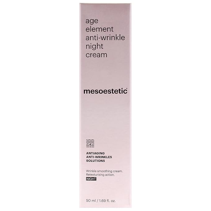 Mesoestetic Age Element Anti Wrinkle Night Cream for Unisex - 1.69 oz Cream