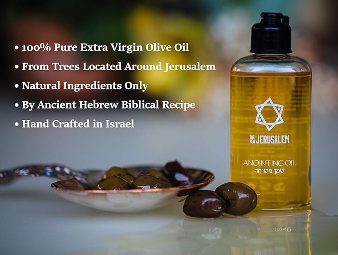 Bridal Garden - Boutique Anointing Oil Handcrafted and Blessed in Israel - 100% Natural Ingredients, Pure Virgin Olive Oil Holy Bible Fragrances - for Ceremony, Spiritual Practice, Gift - 8.45 Fl Oz