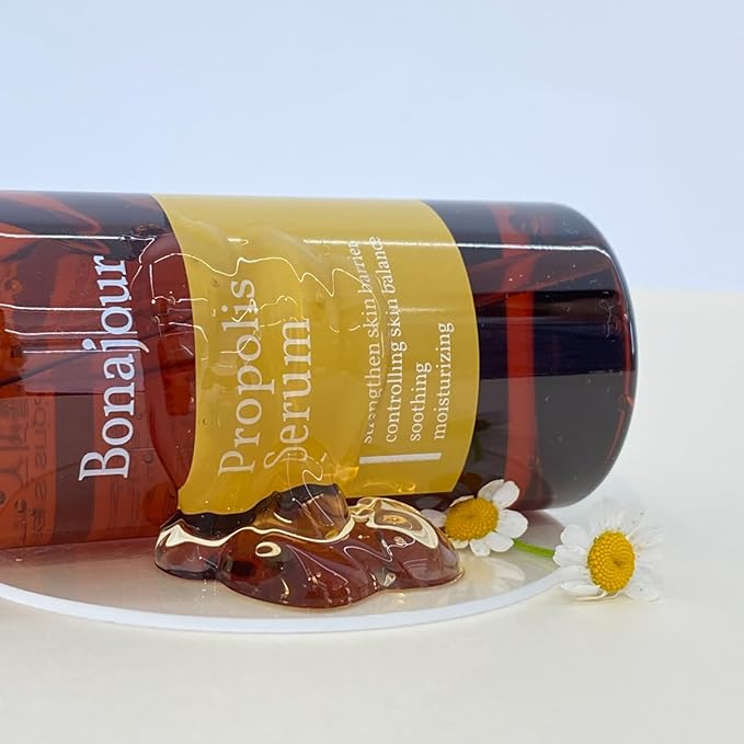 [BONAJOUR] Propolis Serum - The Best Natural Propolis Extract Soothing Gel For Sensitive Skin 3.5 fl.oz (anti-acne, moisturizing, soothing, nutrition)
