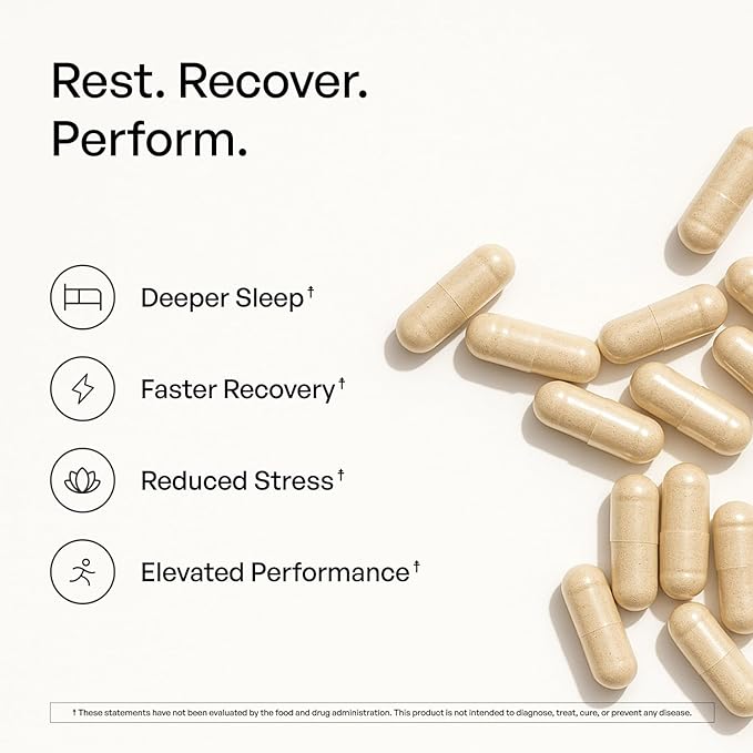 Helm Magnesium Glycinate 350mg – High Absorption Chelated Magnesium Supplement for Sleep, Calm, Stress, and Muscle Recovery – Non-GMO, Vegan, 90 Capsules