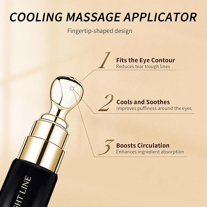 24k Gold Eye Patches (50 Pairs) & Eye Cream For Wrinkles, Eye Masks for Dark Circles and Puffiness, Peptides + Caffeine Anti Aging Eye Cream Reduce Fine Lines and Under Eye Bags