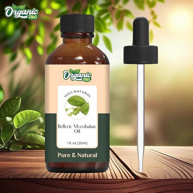 Belleric Myrobalan (Terminalia bellirica) Oil | Pure & Natural Essential Oil for Skincare & Hair Care - 30ml/1.01fl oz