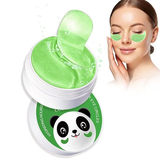 AMY'S DIARY 24K Gold Eye Mask Under Eye Patches (30 Pairs)- Puffy Eyes & Dark Circles Treatments,Reduce Under Eye Bags and Smooth Wrinkles,Eye Skin Care Pads With Collagen (Cucumber)