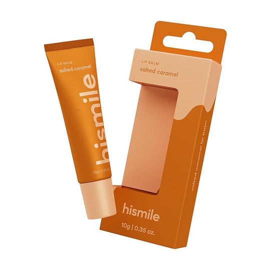 Hismile Lip Balm, Flavoured Lip Balm, Lasting Hydration, Lip Hydration, Vegan Lip Balm, Untinited Lip Balm (10g, Salted Caramel)