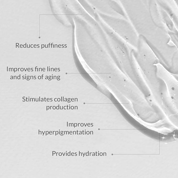 Hydro Boost Caffeine Eye Serum (0.33 fl.oz./10ml) With 10% Caffeine Solution Niacinamide & Hexapeptide-8 Depuff Elasticity Dark Circle Treatment