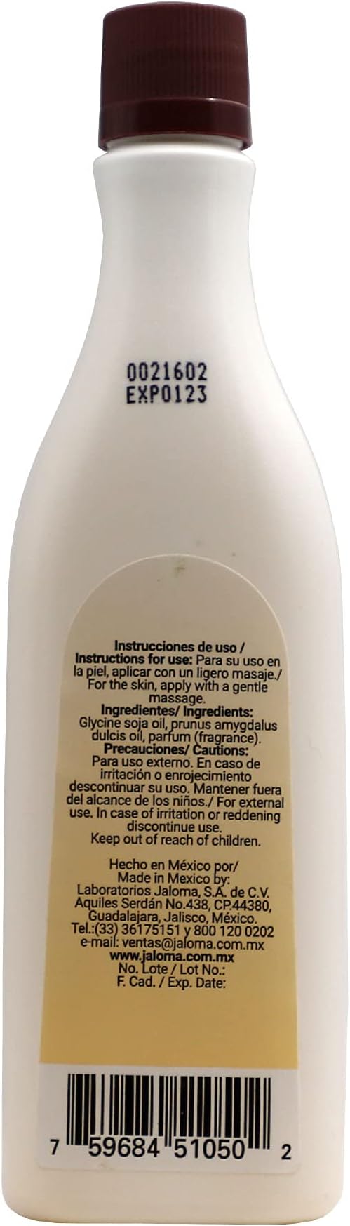 Jaloma Sweet Oil Almond, Emollient to Help you Soften your Skin, Makeup Remover, Delicate and Sweet Fragrance, Hair Moisturizer, Prevents Stretch Mark, All skin type, 4-Pack of 4 FL Oz, 4 Bottles.