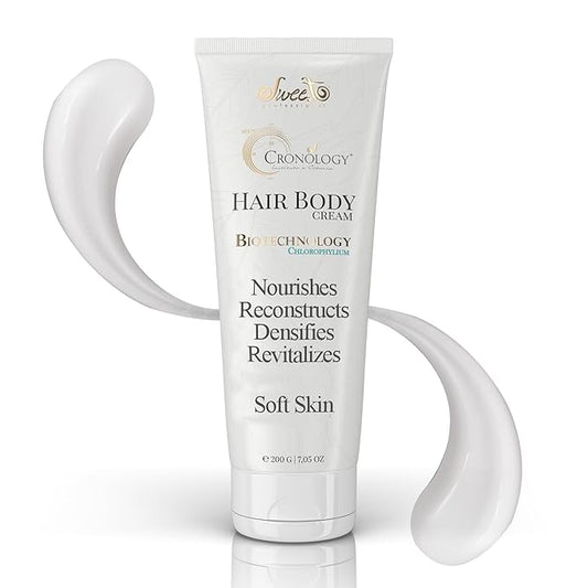 Sweet Professional Cronology Hair Body Cream - Hydration Mask , Elasticity Treatment - 200g/7.05oz - Cruelty Free - Beauty & Personal Care - Brazilian Hair Products for Women and Men