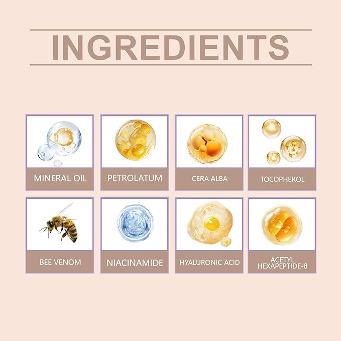 2PCSBotox Bee Venom Firming Serum Stick, Advanced Firming & Wrinkle-Reducing Cream, Skin Firming Cream for Body, Advanced Retinol Stick, Anti Aging, Hydrates, Natural Serum for All Skin Types