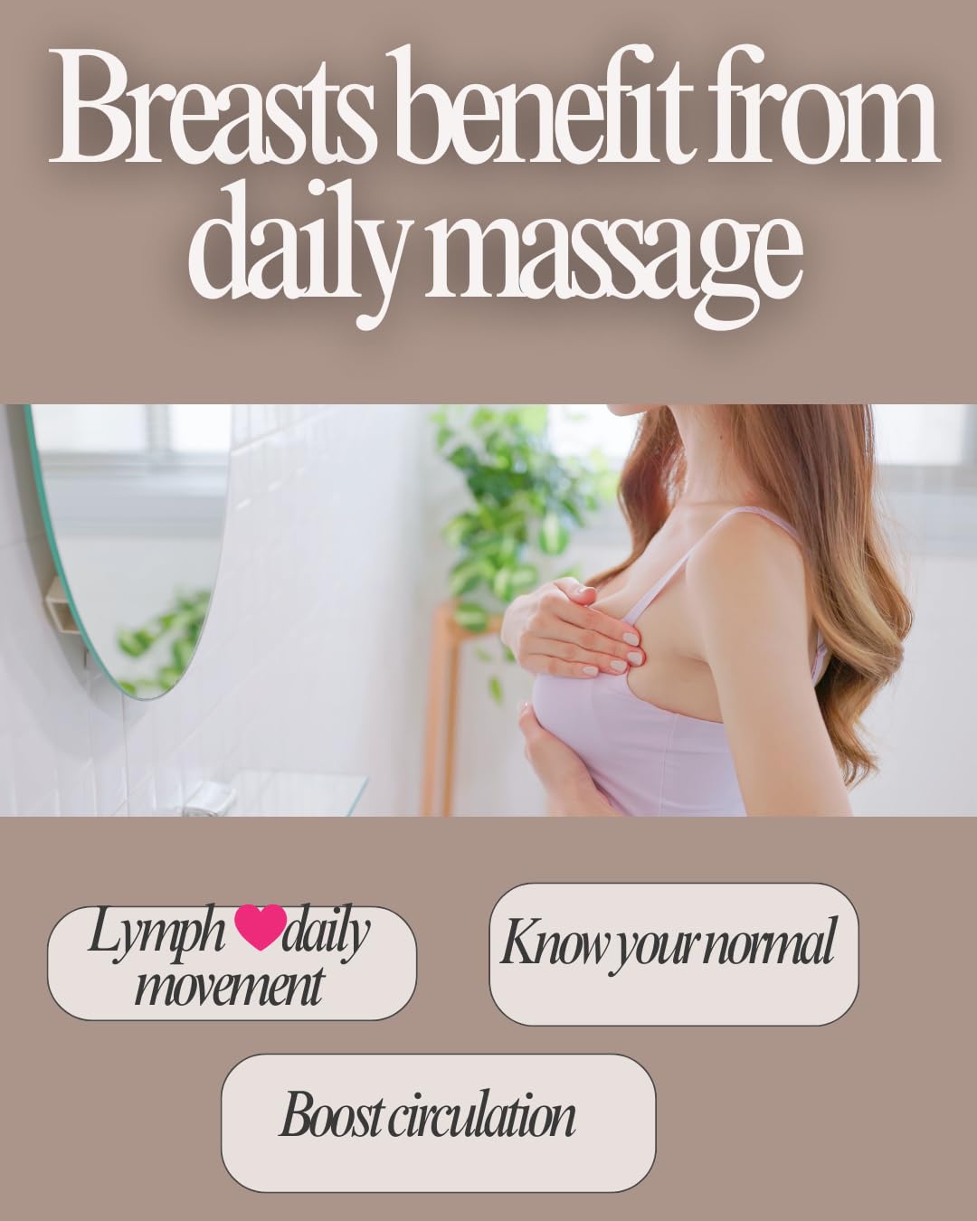 Brea's Breast Wellness Serum – Botanical Essential Oil Blend with Frankincense, Geranium, Evening Primrose & Jojoba for Soothing Massage & Skin Hydration – 1 fl oz