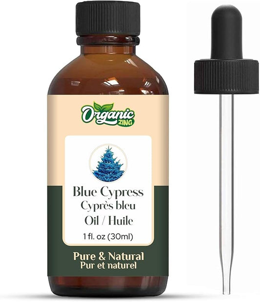 Blue Cypress (Callitris Intratropica) Oil | Pure & Natural Essential Oil for Skincare, Hair Care, Aroma & Diffusers - 30ml/1.01fl oz