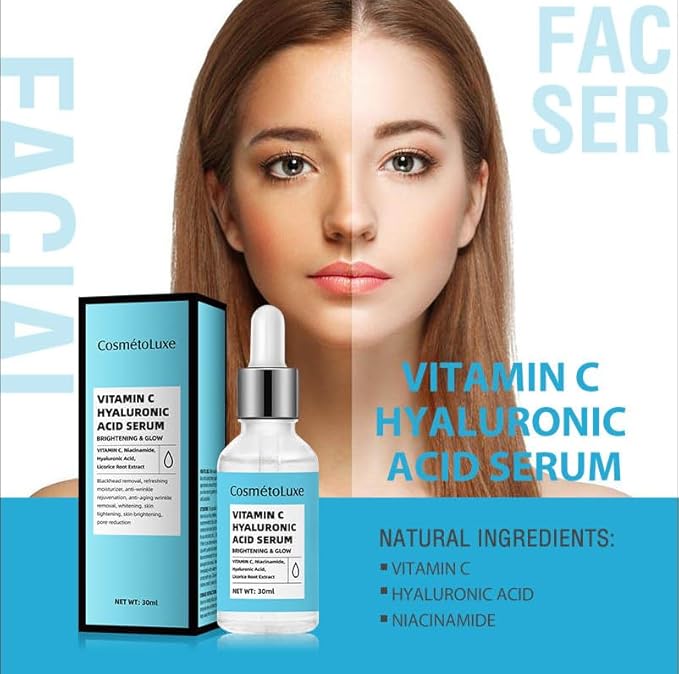 *CosmétoLuxe* Face Snail Serum 96% Snail Mucin Power Glowing Skin Improving Skin Elasticity Moisturizing Lightweight