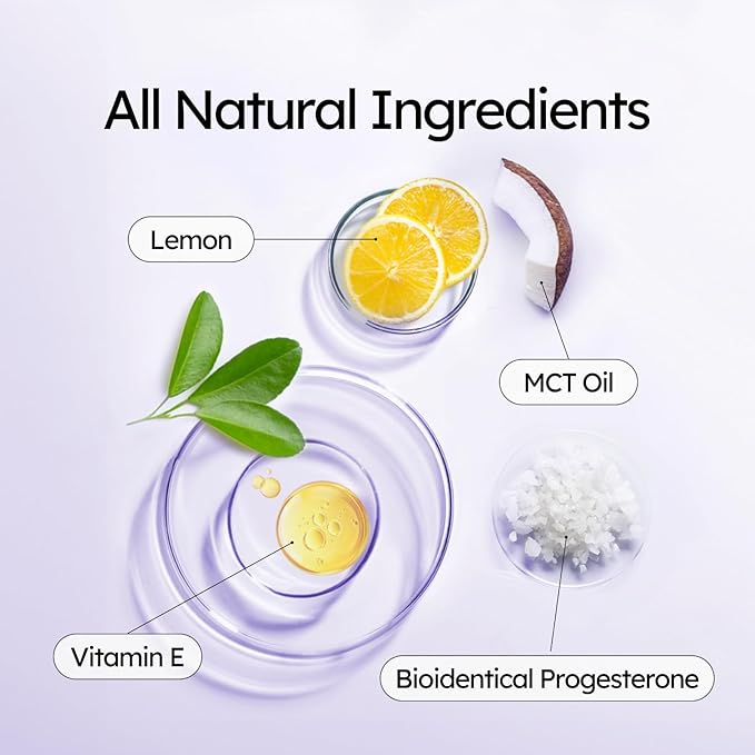 Proov - Lemon Balancing Oil - Natural Progesterone, Vitamin E - Hormone Balance For Women - Fertility & Menopause Support - More Effective than Progesterone Creams - 2-3 Month Supply - 30 ml