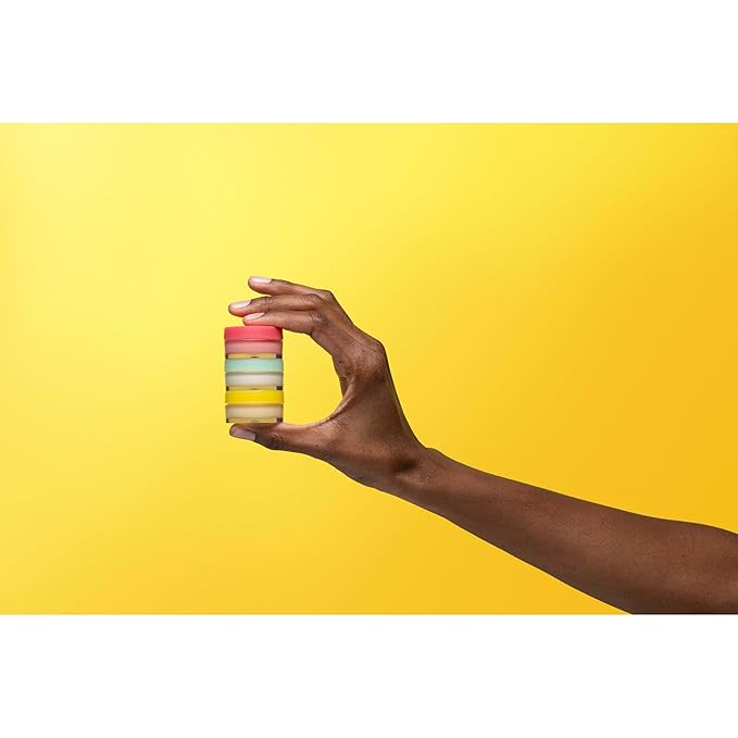 Burt's Bees Mothers Day Gifts, Lip Mask Set- Overnight Intensive Treatment Revives & Nourishes for All Day Hydration, Passion Fruit & Chamomile, Sweet Mint & Lemon Sorbet