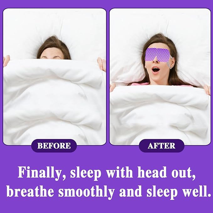 20 Packs Lavender Scented Steam Eye Mask, Heated Eye Mask for Dry Eyes & Relaxation, Self Heating Eye Compress for Sleep, Spa, Travel Essentials, Stress Relief Gifts for Women & Men, Stocking Stuffers