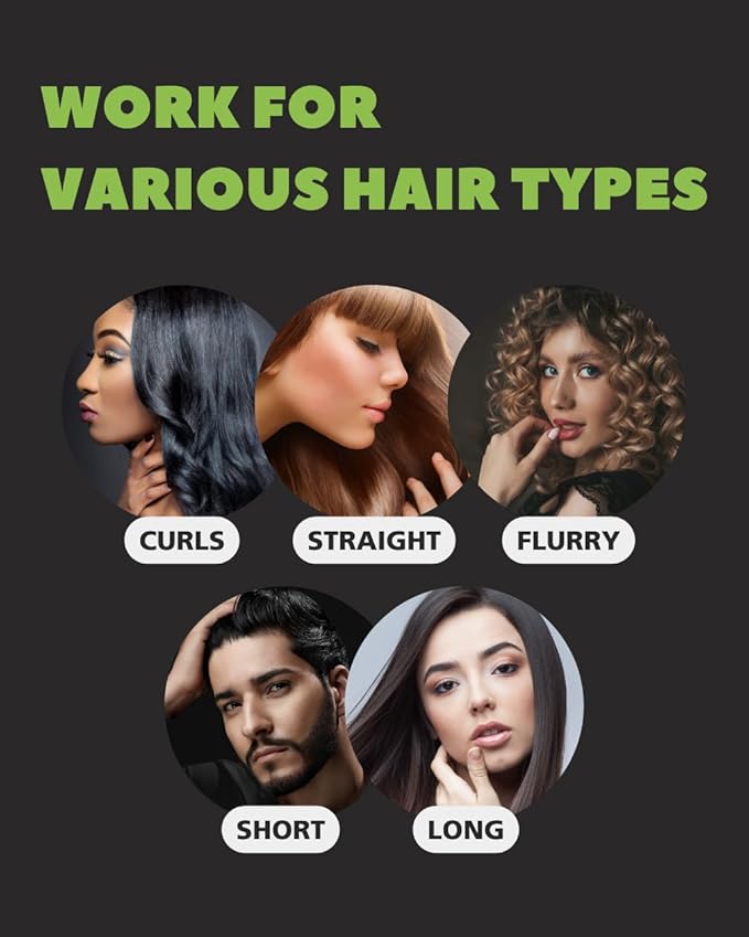 Scalp Hair Massager Shampoo Brush 2-Pack, Scalp Scrubber Set for Hair Growth and Deep Cleansing with Thick and Thin Bristles