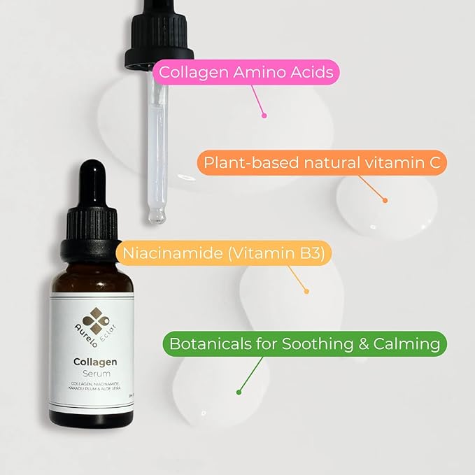 Collagen Serum, 30ml, Australian Formula with Natural Botanicals, Firming & Youthful Radiance