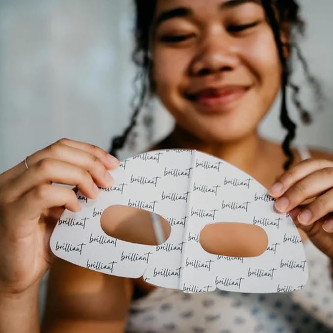 Real Deep Mask – Hydrogel Face Mask, Hydrating Sheet Mask, Korean Skincare Mask, Anti-Wrinkle & Skin Tightening, Natural Hydration Boost, Single Pack