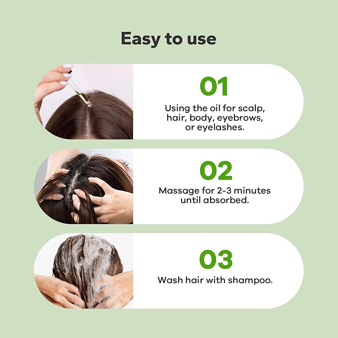 Organic Castor Oil,Cold Pressed Unrefined For Hair, Eyelashes, Eyebrow Growth, Essential Oil, Massage Oil, Hair Nourishing Oil, Deep Massage & Moisturizing For Body