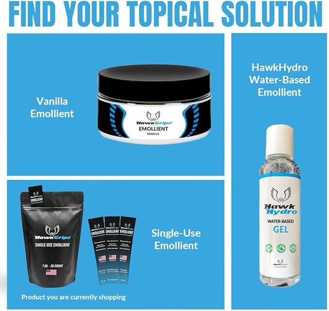 Massage Cream Emollient - Oil-Based Deep & Soft Tissue Application, Physical Body & Muscle Therapy, Safe Ingredients, Hands & Tools Use - Vanilla Scent, 36 Single-Use Packets (7ml)