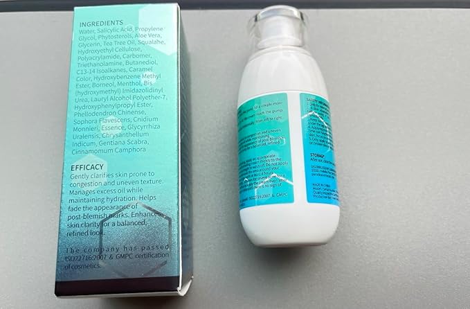 Acne Treatment for Face: Salicylic Acid Serum for Acne-Prone Men Women - Pimple Cream for Body Back