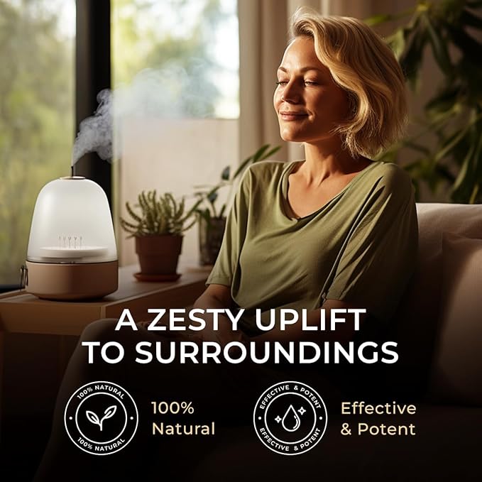 Gya Labs Yuzu Essential Oil for Diffuser - 0.34 Fl Oz - 100% Pure Natural Yuzu Oil for Skin, Hair, Aromatherapy, Candles Making & Bath Bombs Perfumes