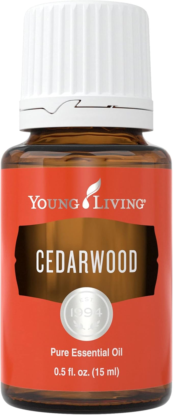 Young Living Cedarwood Essential Oil 15ml, for Healthy Skin, Hair, and Scalp, Unlock the Power of Pure, Calming and Soothing