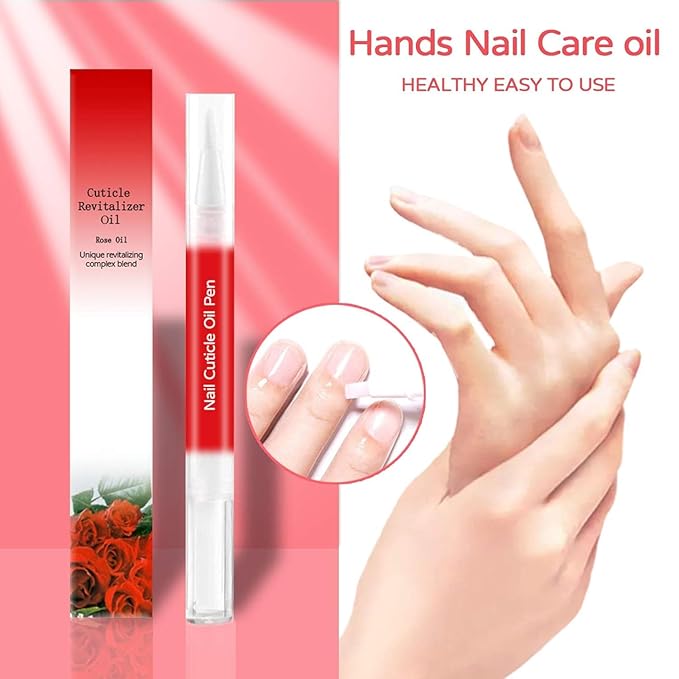 AIJIMEI 12pcs Nail Cuticle Oil Pen Gel Nail Oil Pen Nourishment Polish With Vitamins Moisturized Gel Repair Care Cuticle Oils