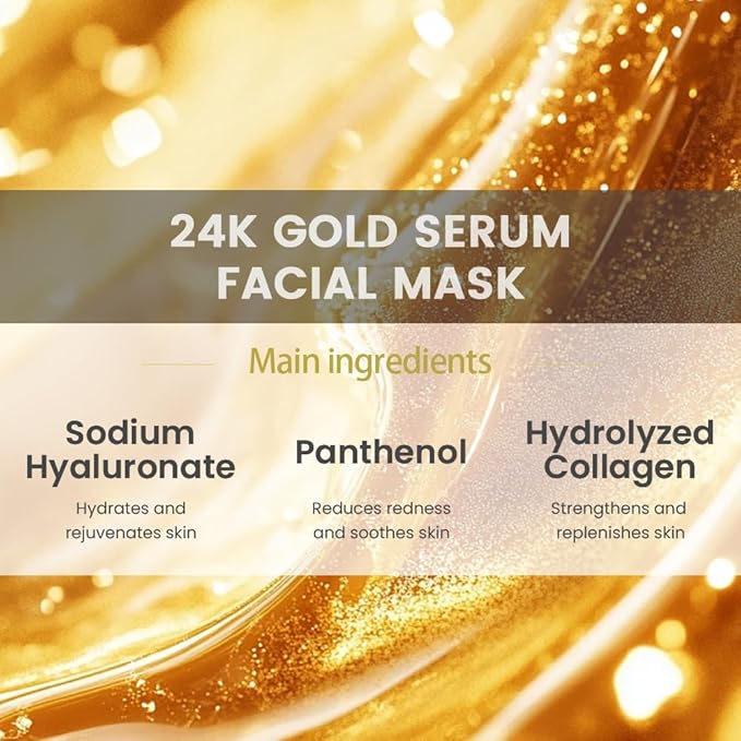 Face Sheet Mask Skincare,Hydrating Spa Face Mask For Sensitive Skin,Moisturize,Nourish for All Skin Types,Natural Skin Care Spa Face Mask for Women Men Girls,Pack of 6