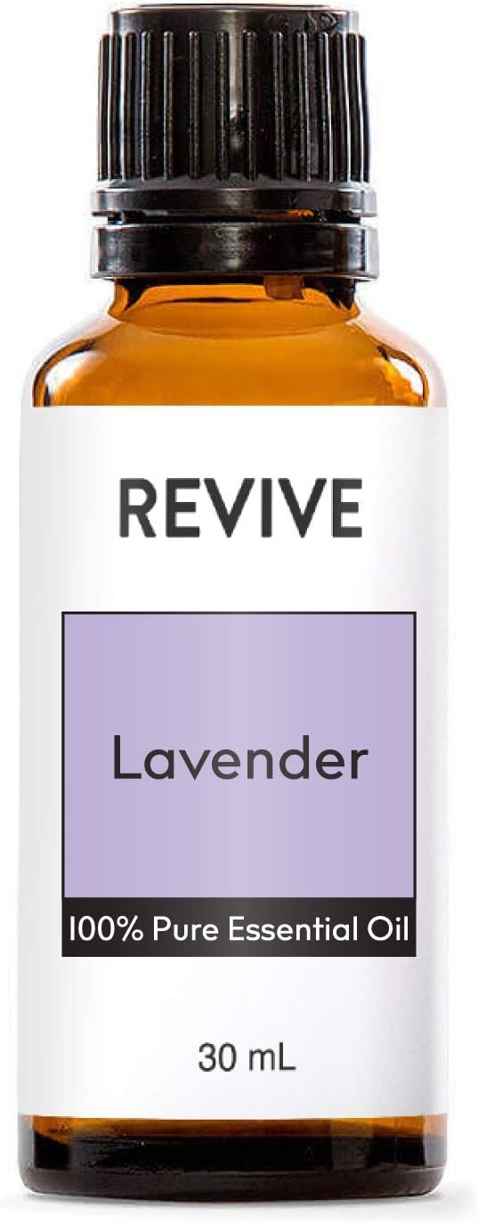 Lavender Essential Oil 30mL by Revive Essential Oils - 100% Pure Therapeutic Grade, for Diffuser, Humidifier, Massage, Aromatherapy, Skin & Hair Care
