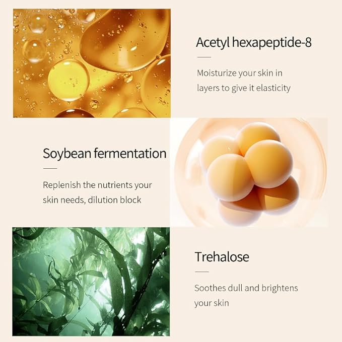 Korean Red Ginseng Skin Care Set of 8 Anti-Aging Skincare Routine Serum, Toner, Lotion Pore Cleanser, Hydrating Moisturizer For Most Skin Types