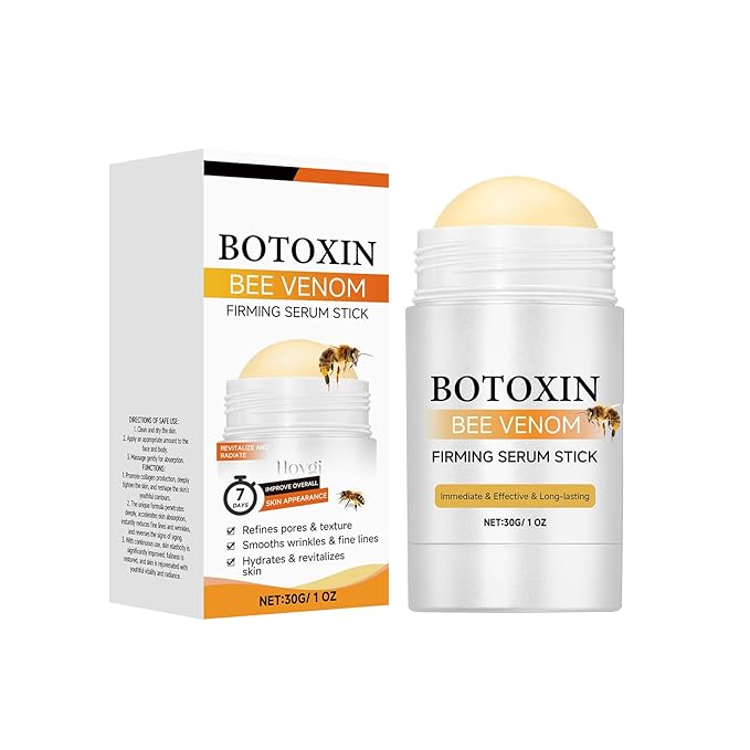 Botox Bee Venom Firming Serum Stick,Advanced Firming & Wrinkle-Reducing Cream, Skin Firming Cream For Body, Lifts, Plumps and Firms Skin,Natural Serum for All Skin Types (1PC)