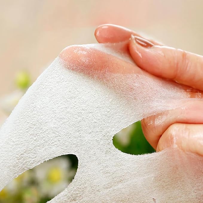 Leaders Insolution Aloe Soothing Skin Renewal Mask | Organic Aloe Leaf & Cactus Extract Hydrating Facial Treatment for Sensitive, Dry, Acne-Prone Skin | UV Repair & Hydration Boost (10 Sheets)