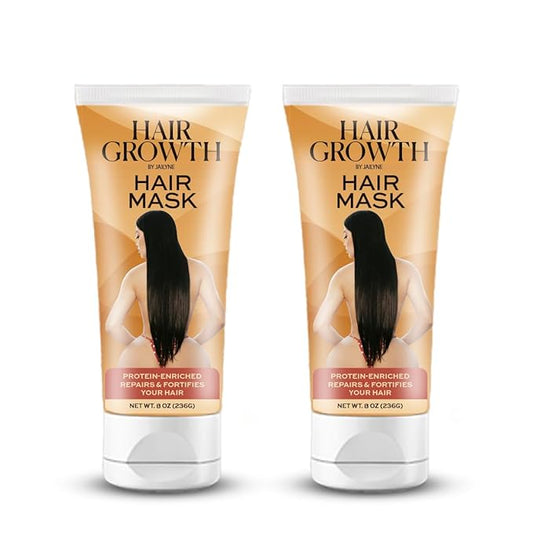 Hair Growth Repair Mask by Jailyne Ojeda – Protein-Enriched Deep Conditioning Treatment – Strengthens, Restores & Nourishes Damaged Hair – Sulfate-Free & Paraben-Free – Made in USA
