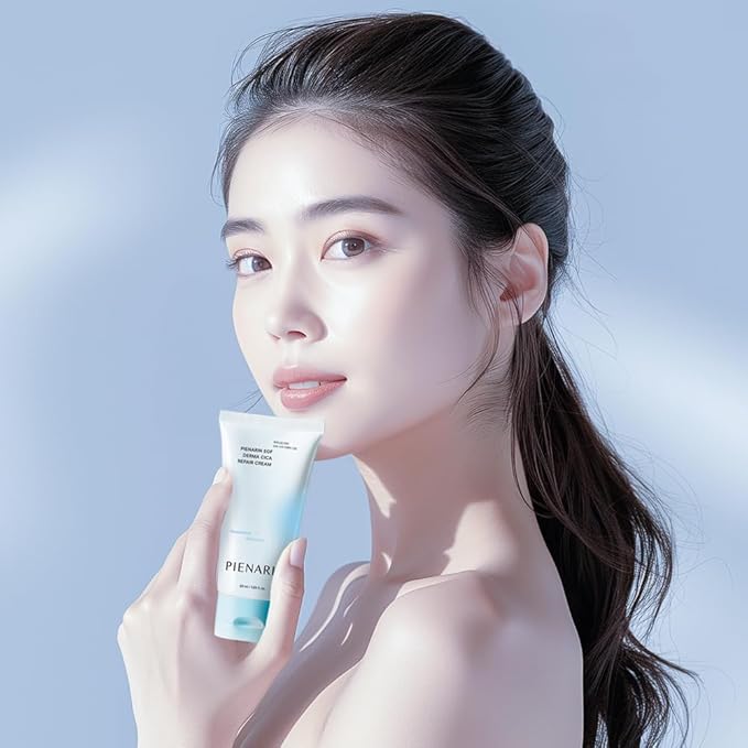 EGF Derma Cica Repair Cream, for Glass Skin –Soothes Redness, Repairs Barrier, and Reveals Dewy Glow l Korean Skincare for Sensitive Skin 1.69 oz (50ml)