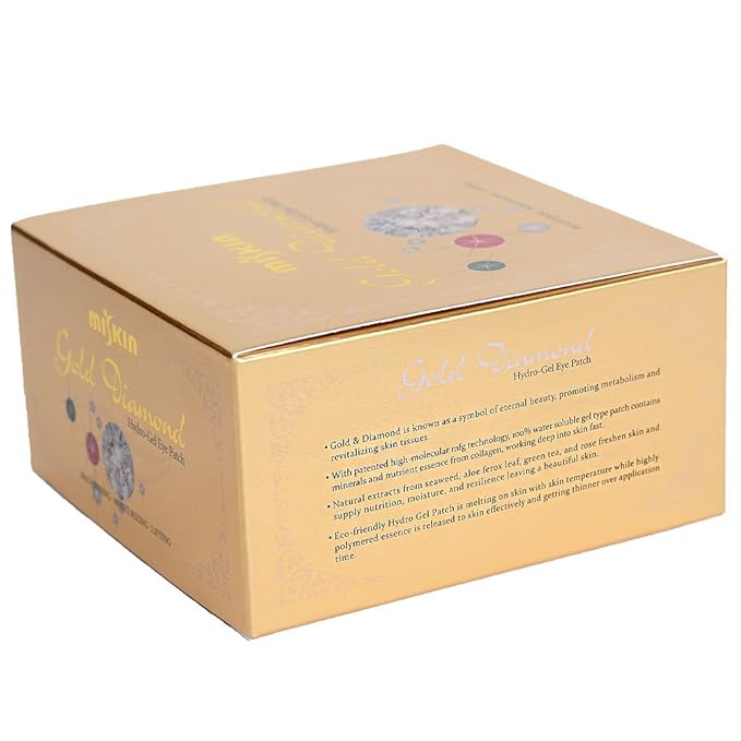 [made in korea] MISKIN Diaforce 60 sheets Gold & Diamond Hydro-Gel Eye Patch eye mask by miskin