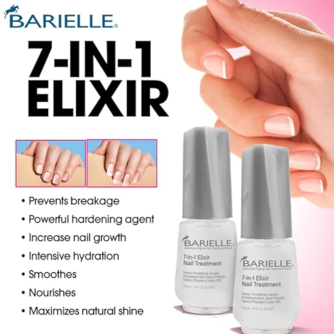 Barielle Cuticle Besties Nail & Cuticle Treatment 4-PC Set - Deluxe Nail Care & Cuticle Care Collection