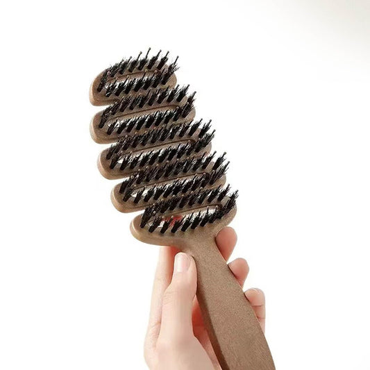 for Men and Women Hair Brush, Comb Set Suitable for All Hair Types, Ergonomic Handle Styling Brush