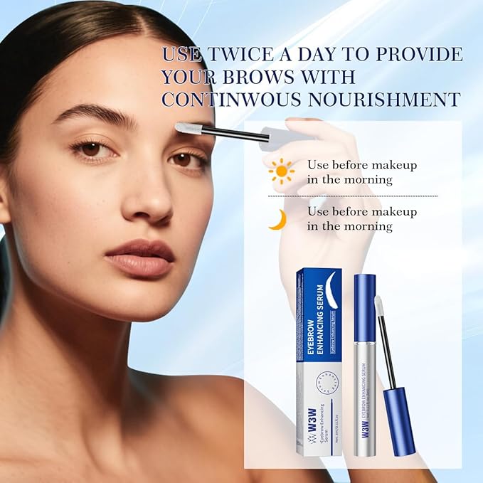 Eyebrow Serum,Eyebrow Growth Serum Advanced Formula for Boost Longer, Fuller, and Thicker Brows Lashes
