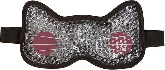 Soothing Gel Bead Eye Mask, Cat Theme