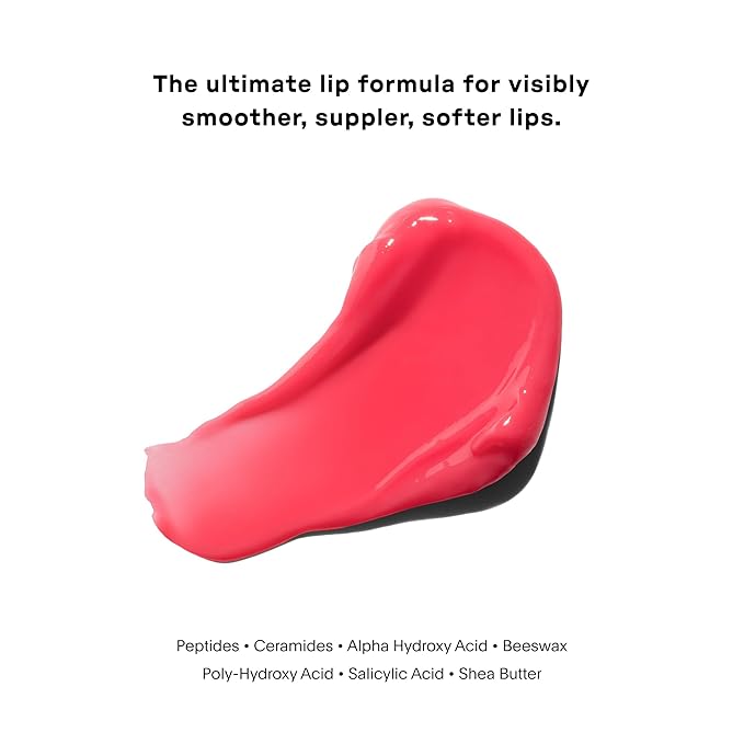 U Beauty The PLASMA Tinted Lip Compound Anti-Wrinkle & Anti-Aging Treatment - Shimmery Plumping Lip Gloss with Hyaluronic Acid, Shea Butter, Salicylic Acid & Peptides to Deeply Hydrate, Idol- 15 mL