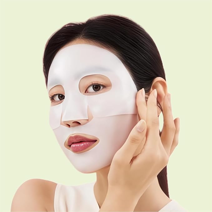 Bio Collagen Face Mask, Deep Hydrating Sheet Mask, Korean Collagen Face Mask for Firming, Brightening & Anti-Aging, Hydrating Collagen Facial Treatment, 34g 4 sheets